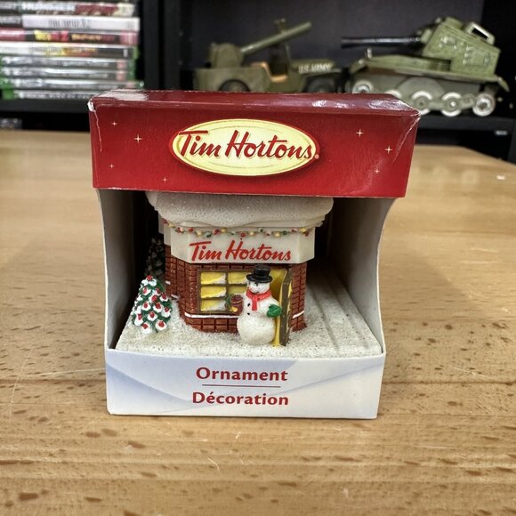 Tim Hortons 2012 Cafe Bake Shop Restaurant Christmas Ornaments In Box - Picture 1 of 6